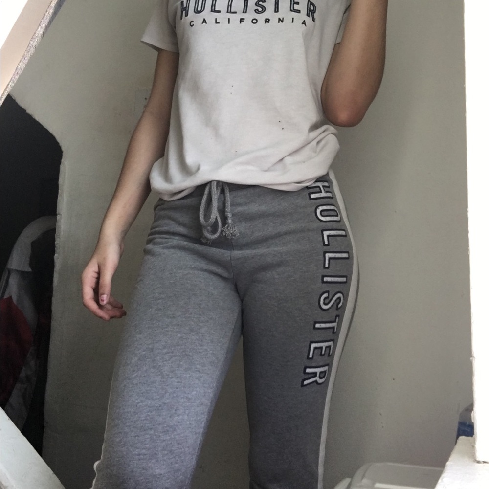 Grey Hollister sweats